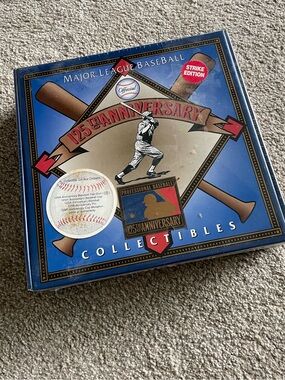 MLB 125th Anniversary Collectibles Gift Box  | Sealed | Brand New